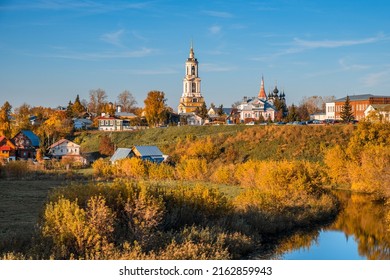 The Ancient Town Of Suzdal In The Evening. Gold Ring Of Russia. Vladimir Region.