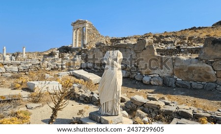 Ancient treasures on the island of Delos in the Aegean Sea offer a mesmerizing glimpse into the historical richness and cultural significance of this renowned archaeological site