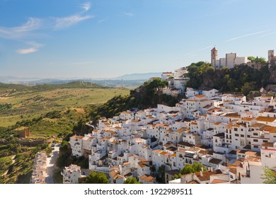 Ancient Village Casares in Andalusia, Spain