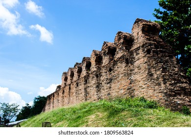 An Ancient Wall Of Nakhon Si Thammarat,Thailand