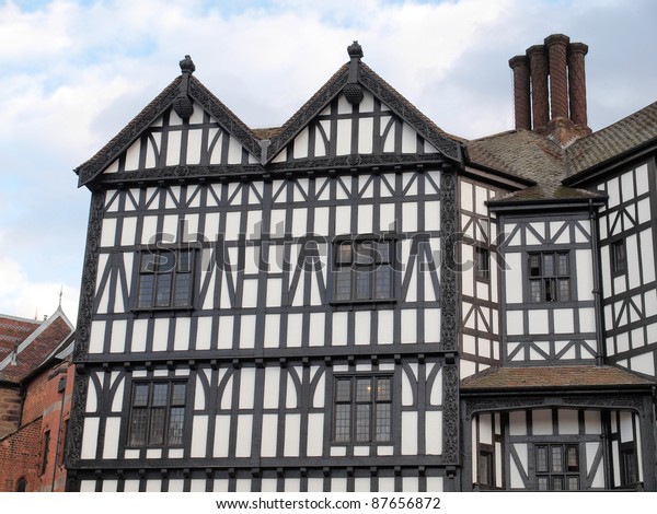 Ancient Wooden Frame Tudor Building Coventry Stock Photo 87656872 ...