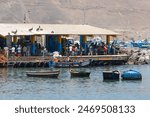 Ancon, Lima, Peru: Scenic view of Ancon