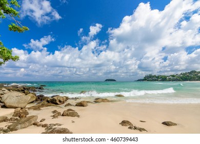 Andaman sea, beautiful Kata noi beach in Phuket island Thailand.
