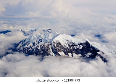 Andes Mountain In Bolivia (Mt Illimani)