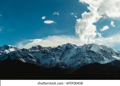 Andes mountain landscape. Mendoza - Argentina.