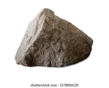 Andesite Rock Isolated On White Background Stock Photo 1578004129 ...