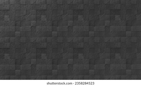 Andesite stone rectangle black for interior wallpaper background or cover