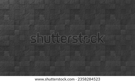 Andesite stone rectangle black for interior wallpaper background or cover