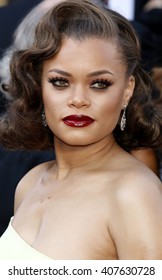 Andra Day At The 88th Annual Academy Awards Held At The Dolby Theatre In Hollywood, USA On February 28, 2016.