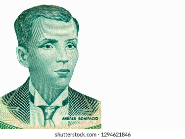 Andres Bonifacio Portrait Philippines Banknotes Stock Photo (Edit Now ...