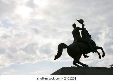 Andrew Jackson Statue In New Orleans