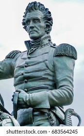 Andrew Jackson Statue President's Park Lafayette Square Washington DC Created In 1850 Clark Mills Sculptor