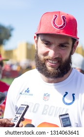 Andrew Luck - NFL PRO BOWL Practice 2019 At The ESPN WILD WORLD OF SPORTS COMPLEX In Orlando Florida USA On Friday 25th January 2019 