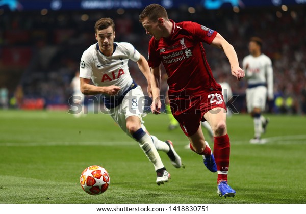 Andrew Robertson Liverpool Harry Winks Tottenham Stock Photo Edit Now 1418830751