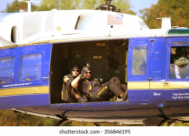 Andrews AFB, 9/18/2015. A Member Of The U.S. Special Operations Command (US SOCOM) Parachute Team 