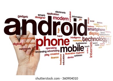 Android word cloud