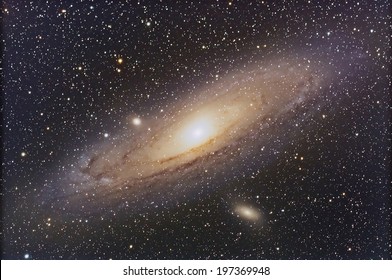 Andromeda Galaxy in  the constellation Pegasus.  - Powered by Shutterstock