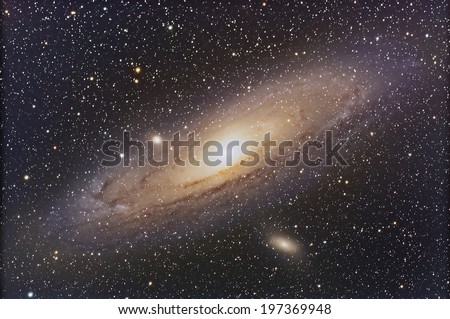 Andromeda Galaxy in  the constellation Pegasus. 