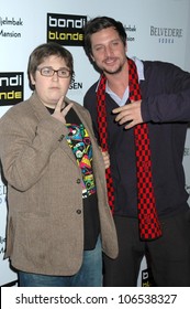 Andy Milonakis And Simon Rex At Bondi Blonde's Style Mansion. Style Mansion International, Beverly Hills, CA. 02-09-09