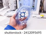anesthesia equipment ,laryngoscope, ventilation mask, LMA, and oral airway for precise intubation and airway management in a hospital