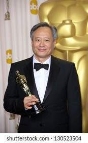 Ang Lee At The 85th Annual Academy Awards Press Room, Dolby Theater, Hollywood, CA 02-24-13