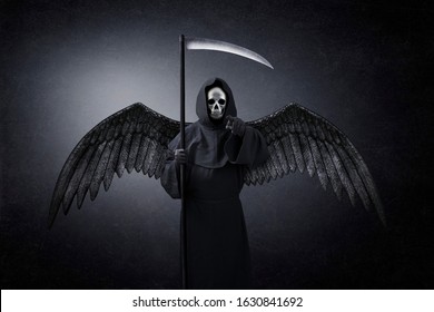 Angel Of Death Pointing At You In The Dark