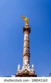 Angel Of Independence Monument In Mexico City