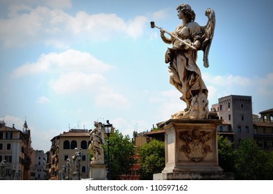 Angel On Ponte Sant'Angelo