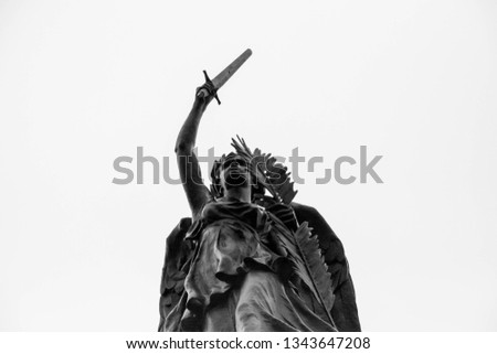 Angellic statue at Gettysburg