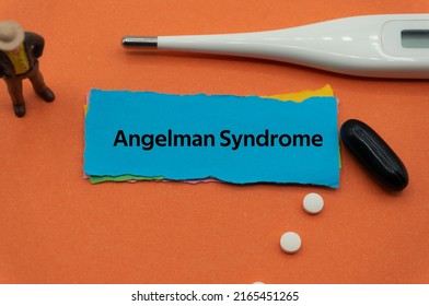 Angelman Syndrome Word Written On Slip Stock Photo 2165451265 ...