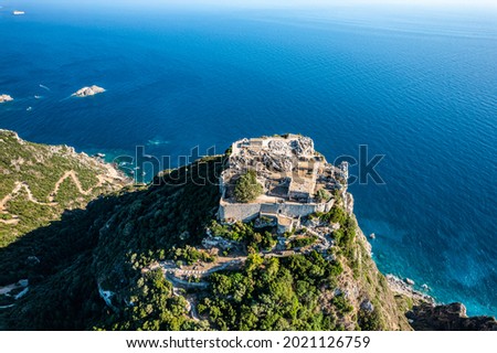 Angelokastro Castle in Corfu, Greece