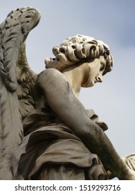 Angel's Bridge In Rome Italy