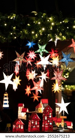 Similar – Image, Stock Photo Christmas market at Cologne Cathedral