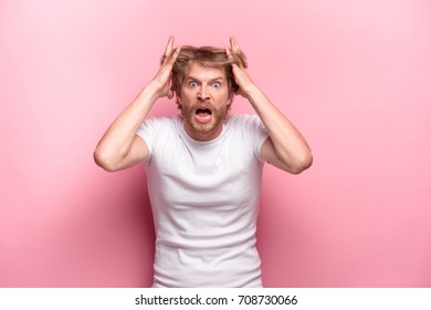 The anger and screaming man - Shutterstock ID 708730066
