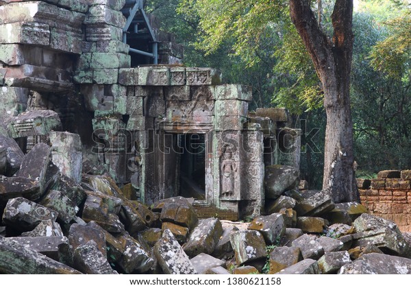 Angkor Temple Cambodia Jungle Temple Ruin Stock Photo Edit Now