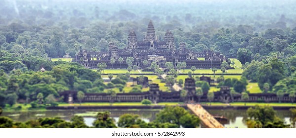 Angkor Wat Aerial View