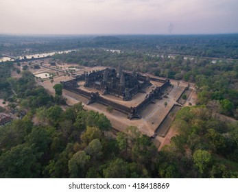 Angkor Wat Aerial View (Cambodia)