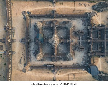 Angkor Wat Aerial View (Cambodia)