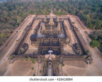 Angkor Wat Aerial View (Cambodia)