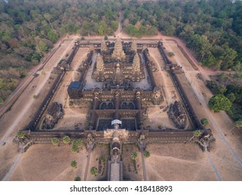 Angkor Wat Aerial View (Cambodia)