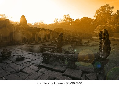 Angkor Wat At Sunrise.