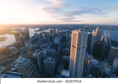 
Angle Sydney Tower, The Highest Point Of The City Sydney