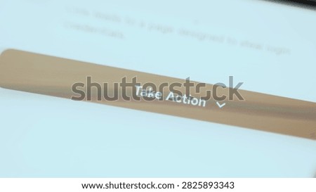 Angled close-up of a mobile cybersecurity screen where credential harvesting warning prompts immediate security action.