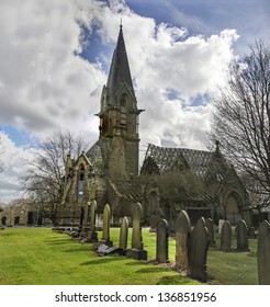 Anglican Mortuary Chapel, Philips Park Cemetery, Gorton, Manchester, UK