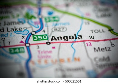 Angola. Indiana. USA