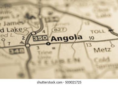 Angola. Indiana. USA