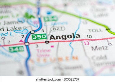 Angola. Indiana. USA