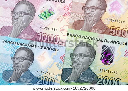Angolan money - Kwanza a new series of banknotes