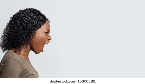 Black Lady Screaming High Res Stock Images Shutterstock