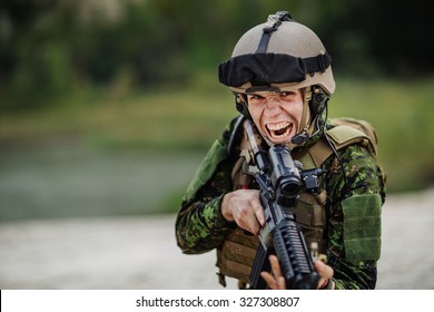 angry-canadian-soldier-yelling-pointing-